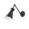 Z-Lite Soriano Wall Sconce, 1-Light, 6.25 In.W x 27 In.L x 6.25 In.H, Matte Black/Matte Black 351S-MB - alternate 7